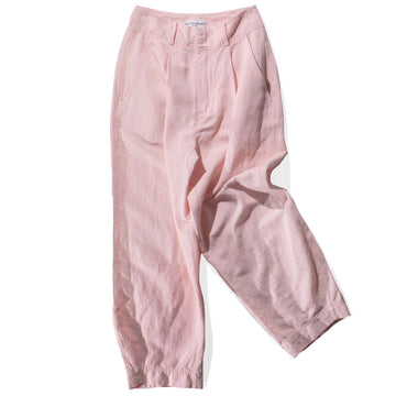 Apiece Apart Petite Bari Cropped Trouser in Rosa