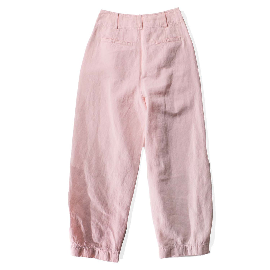 Apiece Apart Petite Bari Cropped Trouser in Rosa