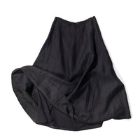 Apiece Apart Primavera Drape Skirt in Black