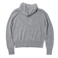 Apiece Apart Softest Tissue Weight Snoody Hood in Heather Grey
