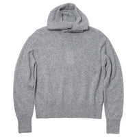 Apiece Apart Softest Tissue Weight Snoody Hood in Heather Grey