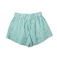 Apiece Apart Trail Short in Yarn Dye Stripe Green