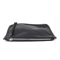 Are Studio Gia Medium Pouch in Black Pebbled Leather
