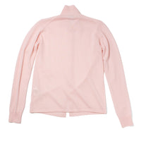 Auralee High Gauge Soft Cashmere Cardigan in Light Pink