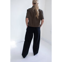 Studio Nicholson Sonny Pant in Black Grape