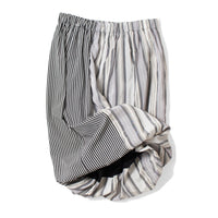Baserange Bella Skirt in Grey Stripe