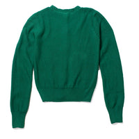 Baserange Tier Cardigan in Calla Green