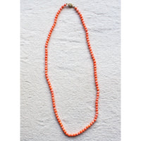 Beatrice Valenzuela Sunset Coral Necklace