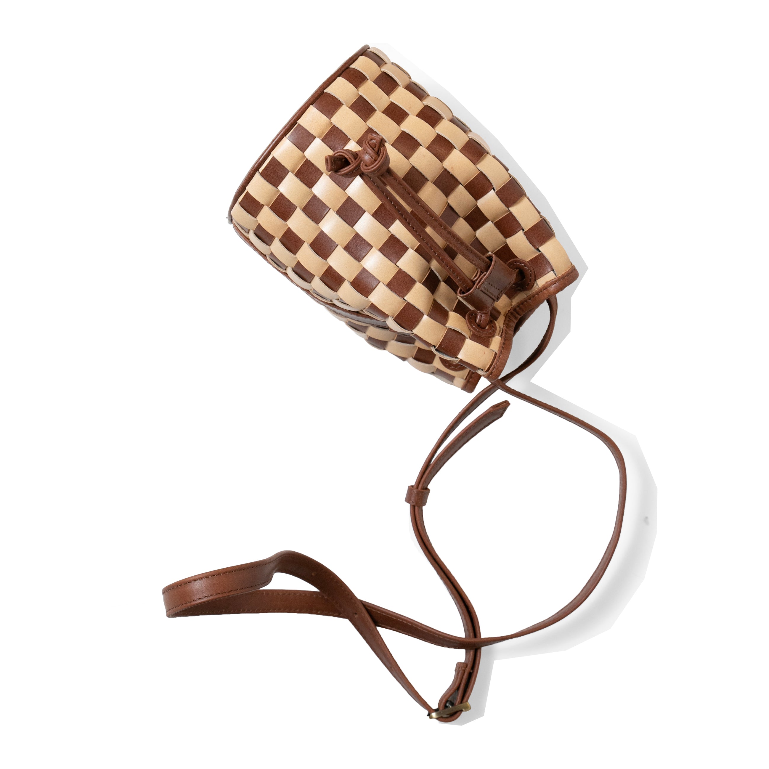 Bembien Mini Adéle in Caramel + Sienna Check – JUDITH