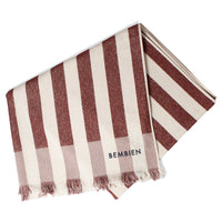 Bembien Plage Towel in Brown Stripe