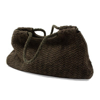 Bembien Gabine Bag in Olive Suede