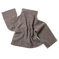 Black Crane Alpaca Tube Top in Beige