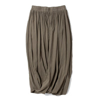 Black Crane Greek Column Skirt in Cement