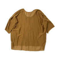 Black Crane Oversized Top in Dark Olive