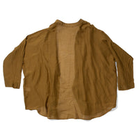 Black Crane Square Shirt in Dark Olive