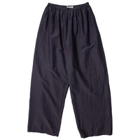 Black Crane Straight Pants in Faded Black