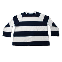 Carleen Boxy Raglan in Huge Stripe