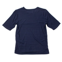 Carleen Siren Tee in Black/Navy Novelty