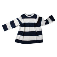 Carleen Boxy Raglan in Huge Stripe