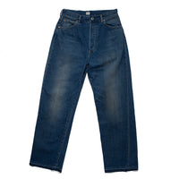Chimala 13.5oz Selvedge Denim Monroe Cut in Dark Distress
