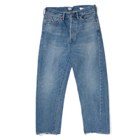 Chimala 13.5oz Selvedge Denim Wide Tapered Cut in Vintage Light