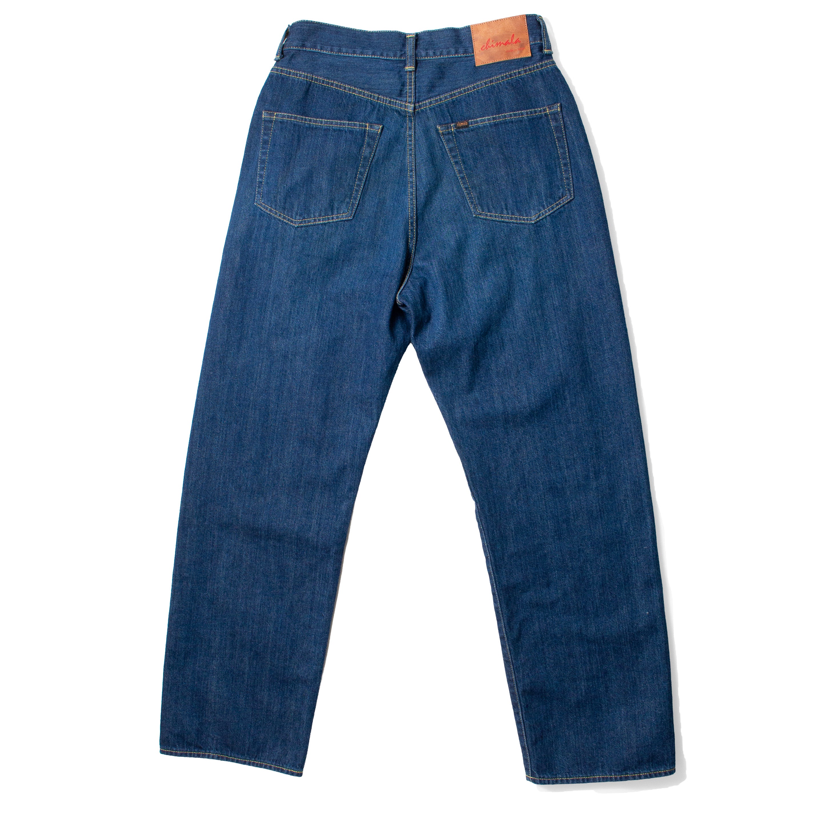 Chimala 13oz Selvedge Denim Monroe Cut in Dark Wash – JUDITH