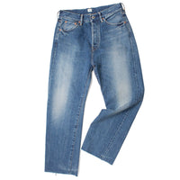 Chimala Women's 13.5oz Selvedge Denim Used Ankle Cut in Dark Vintage