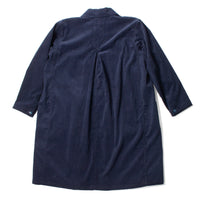 Chimala Women's 16W Corduroy Medic Coat in Navy