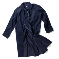 Chimala Women's 16W Corduroy Medic Coat in Navy