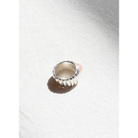 Daniella Samper Onde Wide Ring in Moonstone