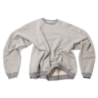 Dopple & Scent French Terry Crewneck Sweatshirt in Gray