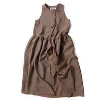 Eleph Anouk Bow Dress in Brown