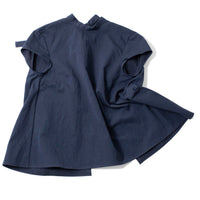 Eleph Bow Top in Navy
