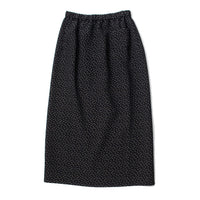 Eleph Simple Skirt in Black Dot