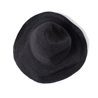 Evam Eva Raffia Hat in Black