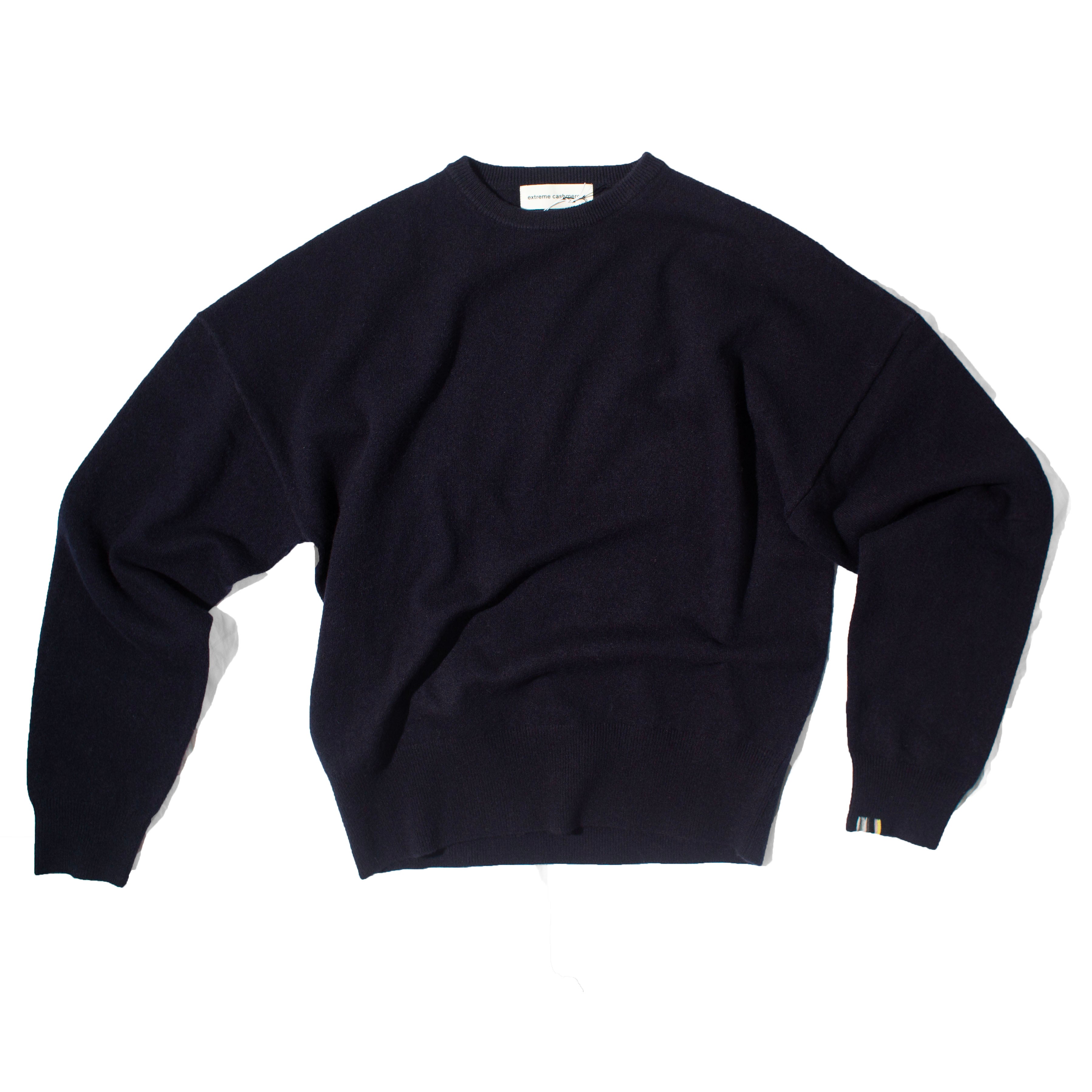 extreme cashmere トップス Extreme Cashmere Oversized Quarter Zip Wave