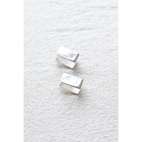 Fay Andrada Nuppi Medium Hoops in Silver