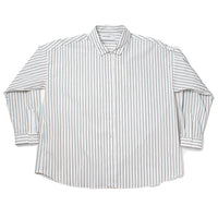 Fabiana Pigna Segun Blouse in Black White Pinstripe