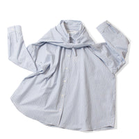 Fabiana Pigna Suma Blouse in Blue Stripe