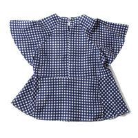 Fabiana Pigna Weill Blouse in Blue Gingham