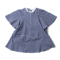 Fabiana Pigna Weill Blouse in Blue Gingham