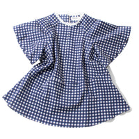 Fabiana Pigna Weill Blouse in Blue Gingham