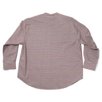 Flor Studio Margarita Buttondown in Espresso Stripe