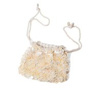 Flor Studio Sirena Bag in Mother of Pearl and Ivory Cording