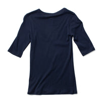 Flore Flore Anna Tee in Navy