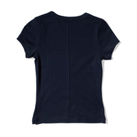 Flore Flore Car Baby Tee in Navy