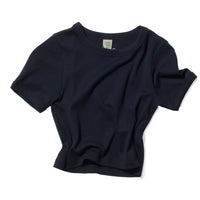 Flore Flore Car Cropped in Navy