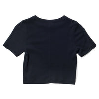 Flore Flore Car Cropped in Navy