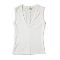 Flore Flore Dewi Tank in White