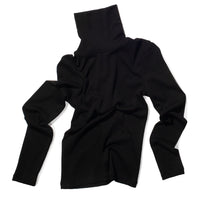 Flore Flore Dinah Turtleneck in Black